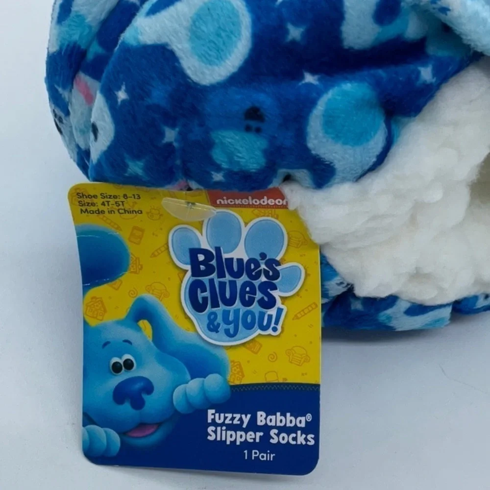 Blue’s Clues Fuzzy Babba Slipper Socks